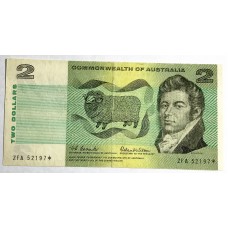 AUSTRALIA 1966 . TWO DOLLARS BANKNOTE . STARNOTE